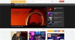 Desktop Screenshot of maxmuzik.com