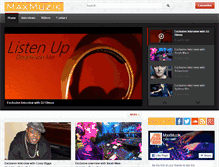 Tablet Screenshot of maxmuzik.com